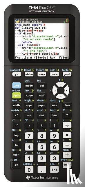  - Rekenmachine Texas Instruments TI-84 Plus CE-T