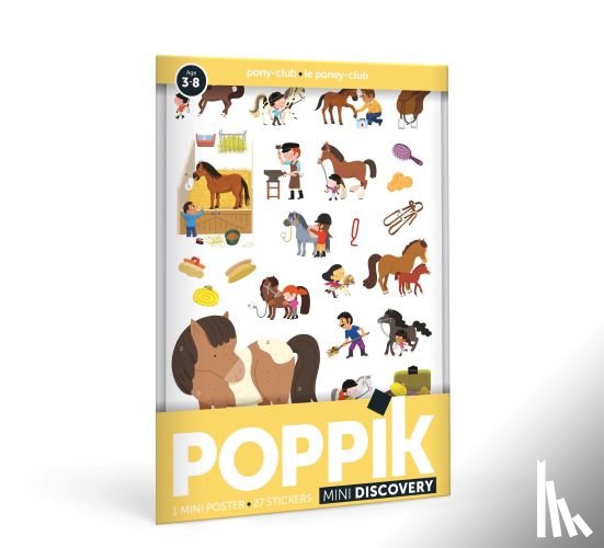  - Ponyclub - 27 herbruikbare stickers