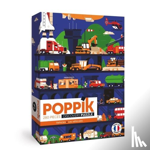  - Voertuigen - puzzel met 285 stukjes en poster