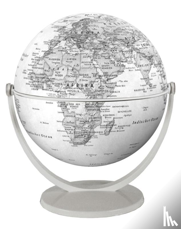  - Globe 15 cm pol. grijs draai & kantel