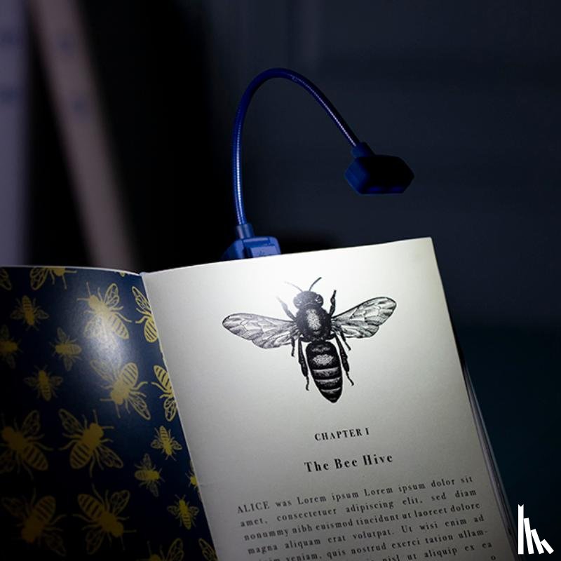  - Book Lover's Reading Light - Bee