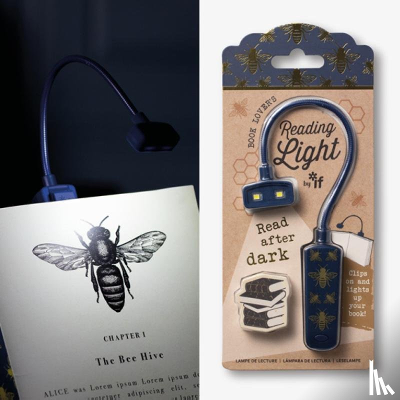  - Book Lover's Reading Light - Bee