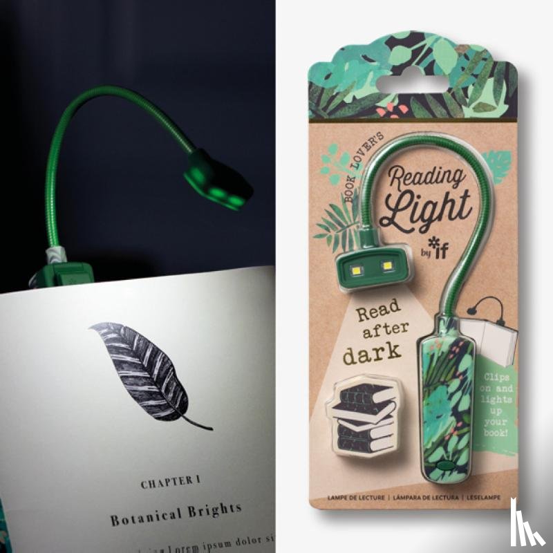  - Book Lover's Reading Light - Botanical