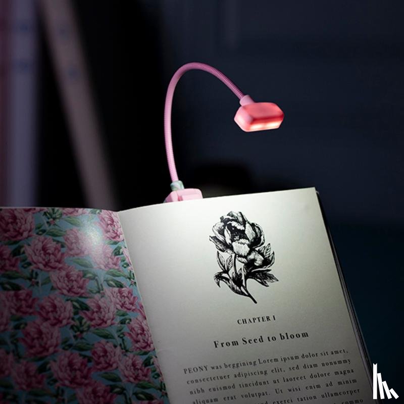  - Book Lover's Reading Light - Floral