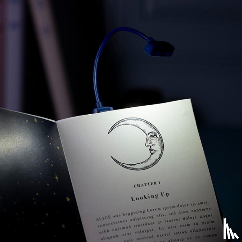  - Book Lover's Reading Light - Moon & Stars