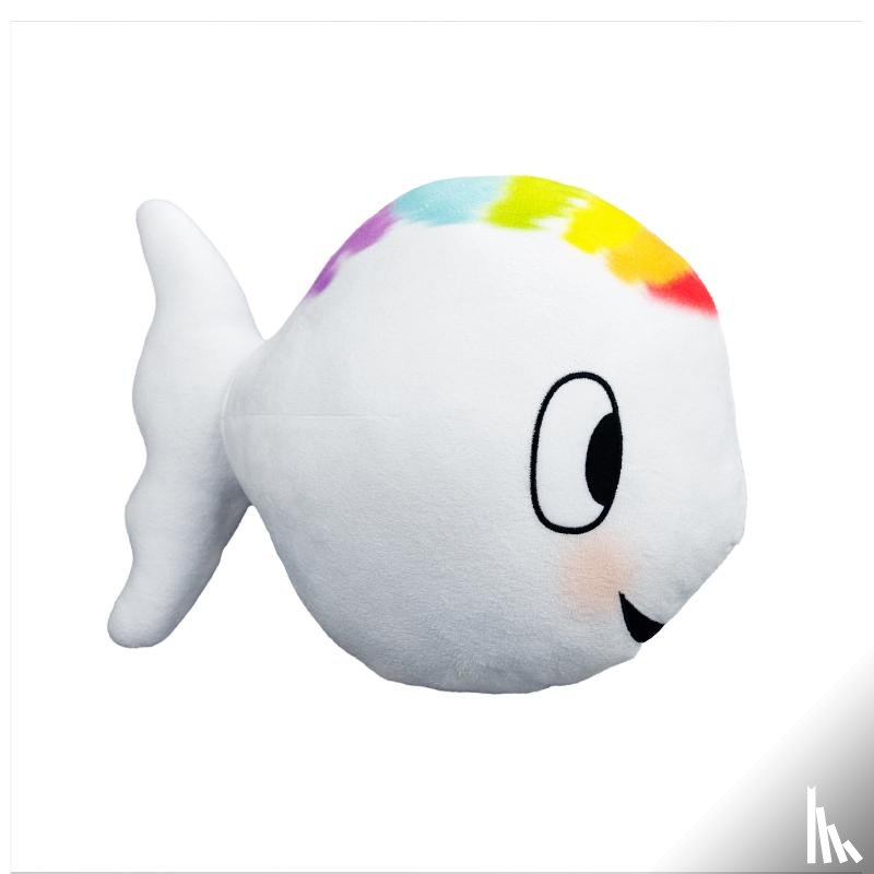  - Klein wit visje knuffel