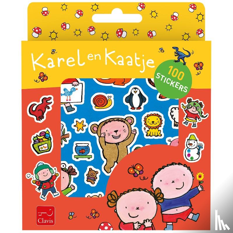  - Karel en Kaatje stickerset