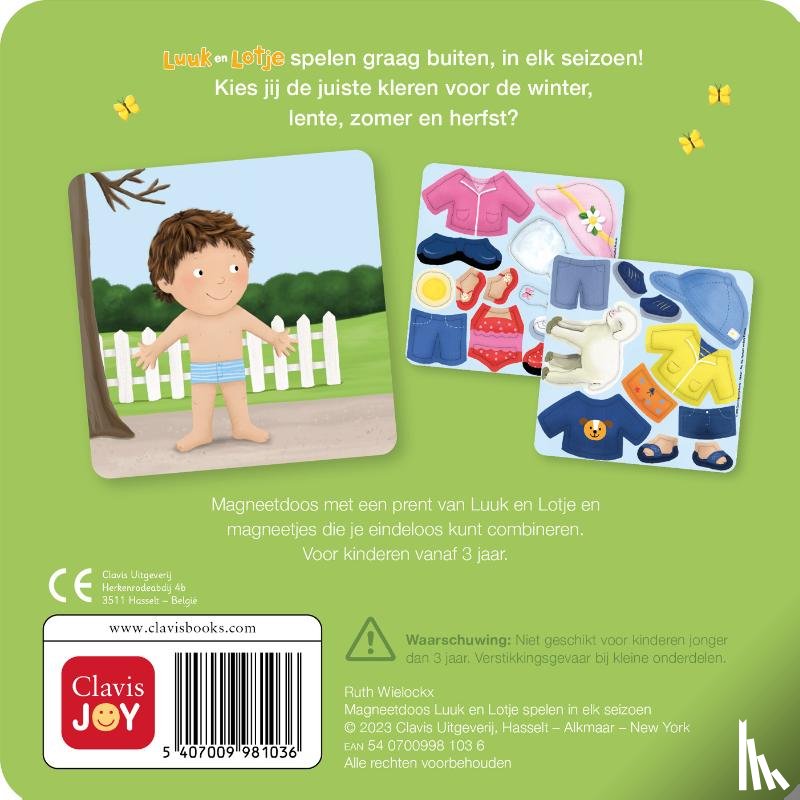  - Magneetdoos De seizoenen met Luuk en Lotje