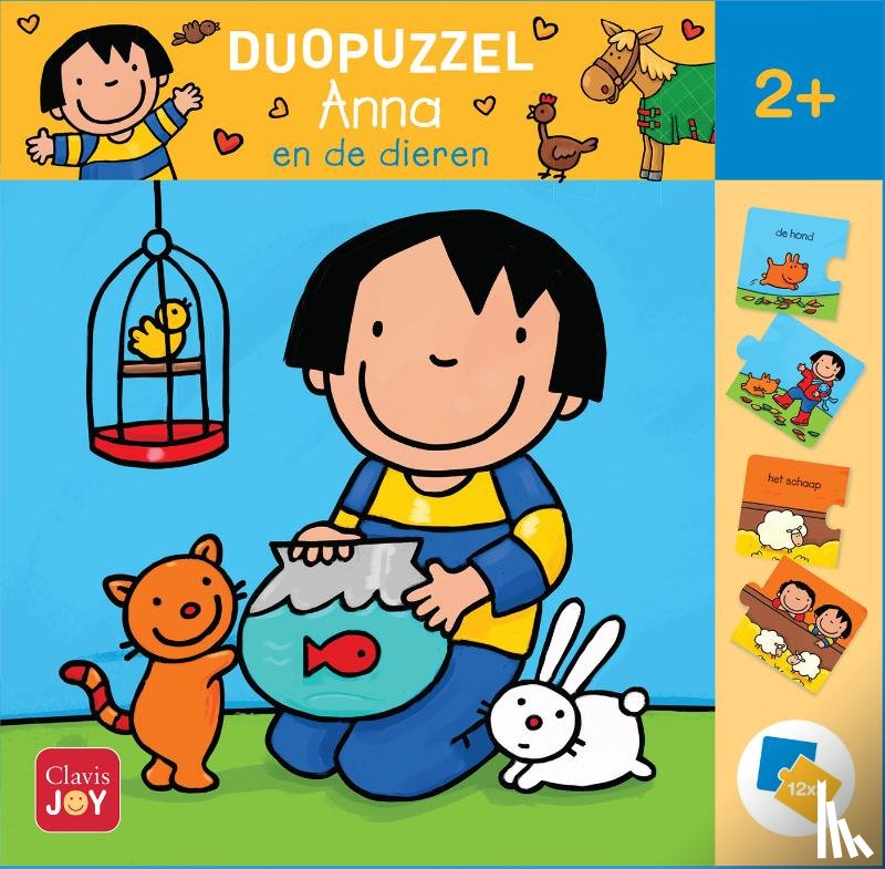  - Duopuzzel Anna en de dieren