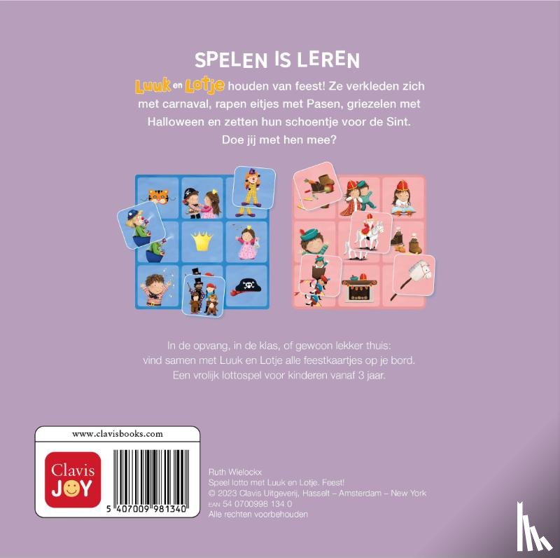  - Speel lotto met Luuk en Lotje. Feest!