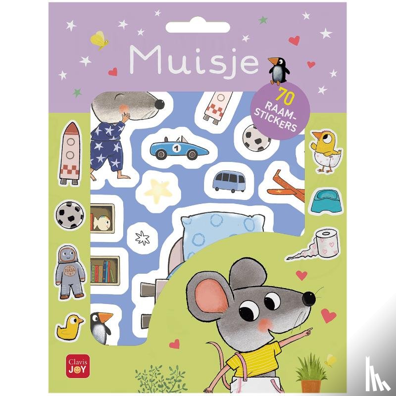  - Muisje raamstickers