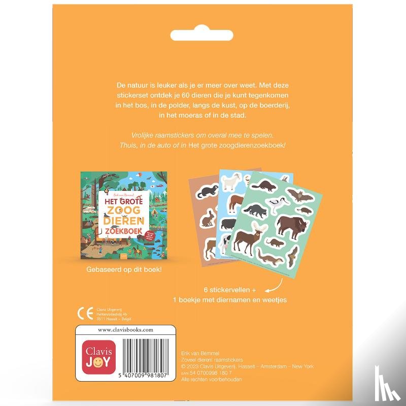  - Zoveel dieren! raamstickers