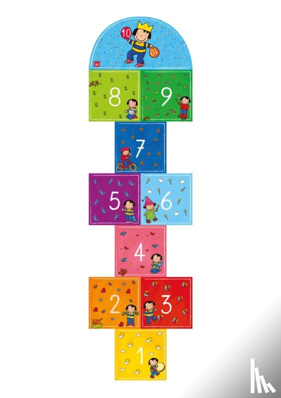  - Vloersticker hinkelpad Anna