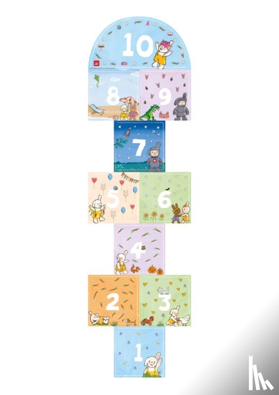  - Vloersticker hinkelpad Rikki