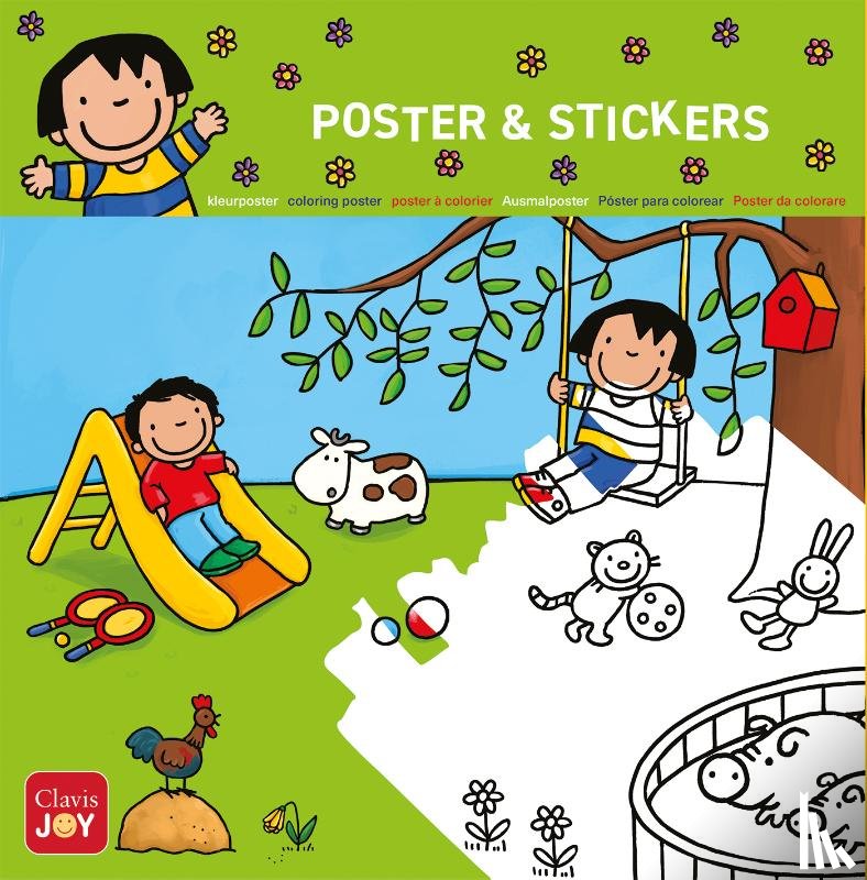  - Kleurposter Anna en de lente