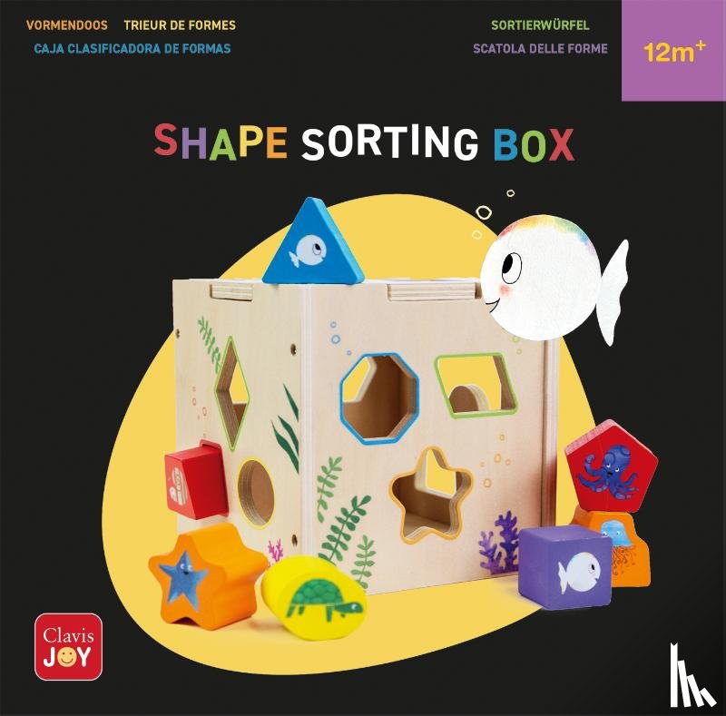  - Genechten*Klein wit visje vormendoos