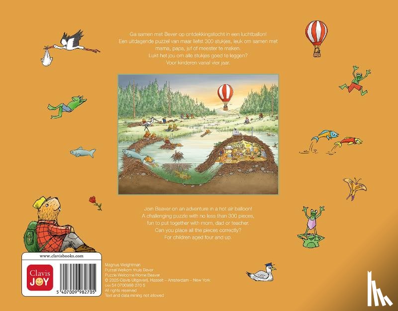  - Puzzel Welkom thuis Bever!