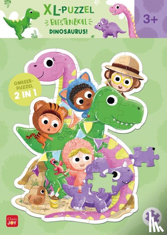  - Puzzelen met Beestenboel. Dinosaurus!