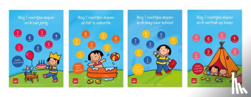  - Anna aftelkalenders verjaardag, vakantie, school, kamp
