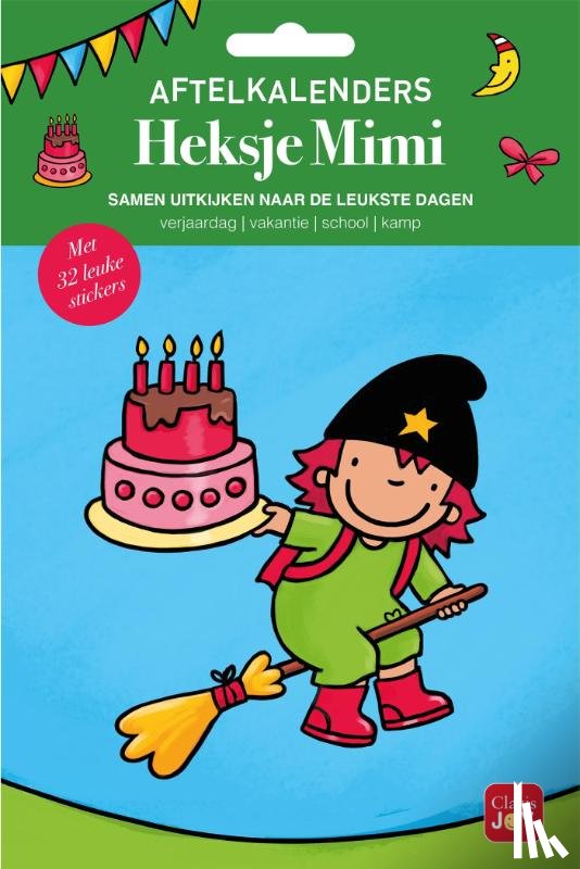  - Heksje Mimi aftelkalenders verjaardag, vakantie, school, kamp