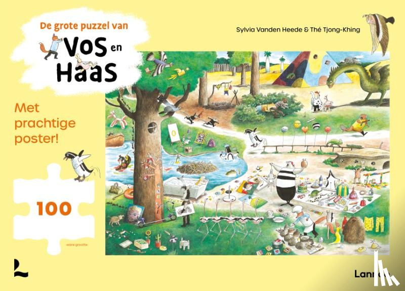  - De grote puzzel van Vos en Haas (100 stukken)