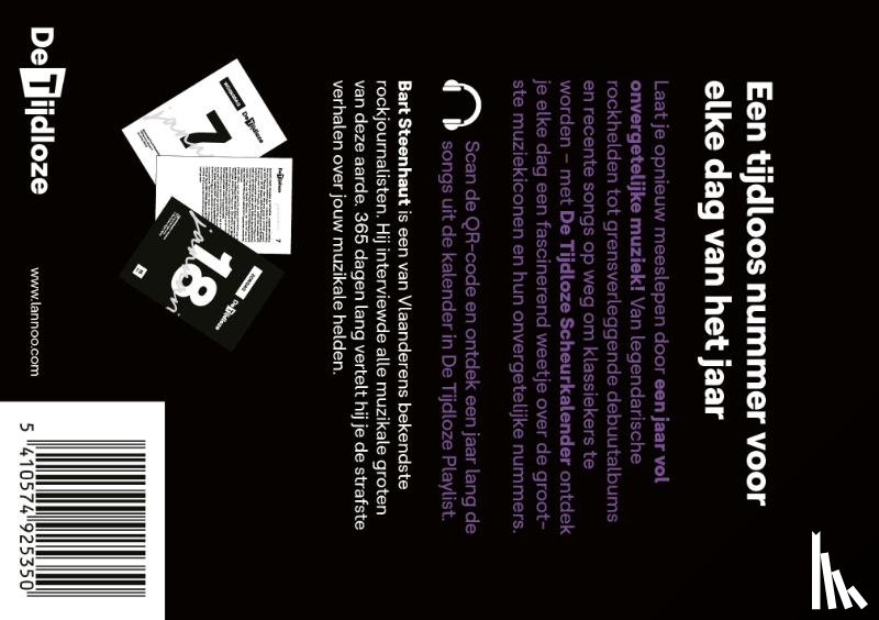  - De Tijdloze scheurkalender 2026