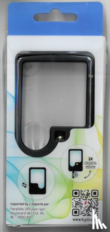  - Led Pocket magnifier x3 en x6 kycio