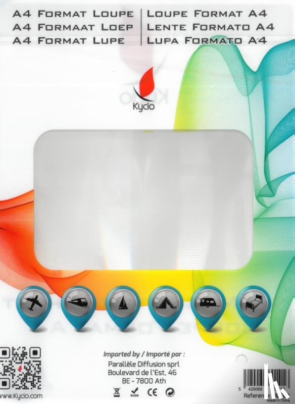  - Magnifying sheet A4 x3 kycio