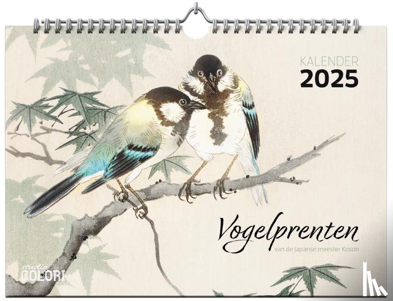  - Kalender 2025 - Vogelprenten van de Japanse meester Koson