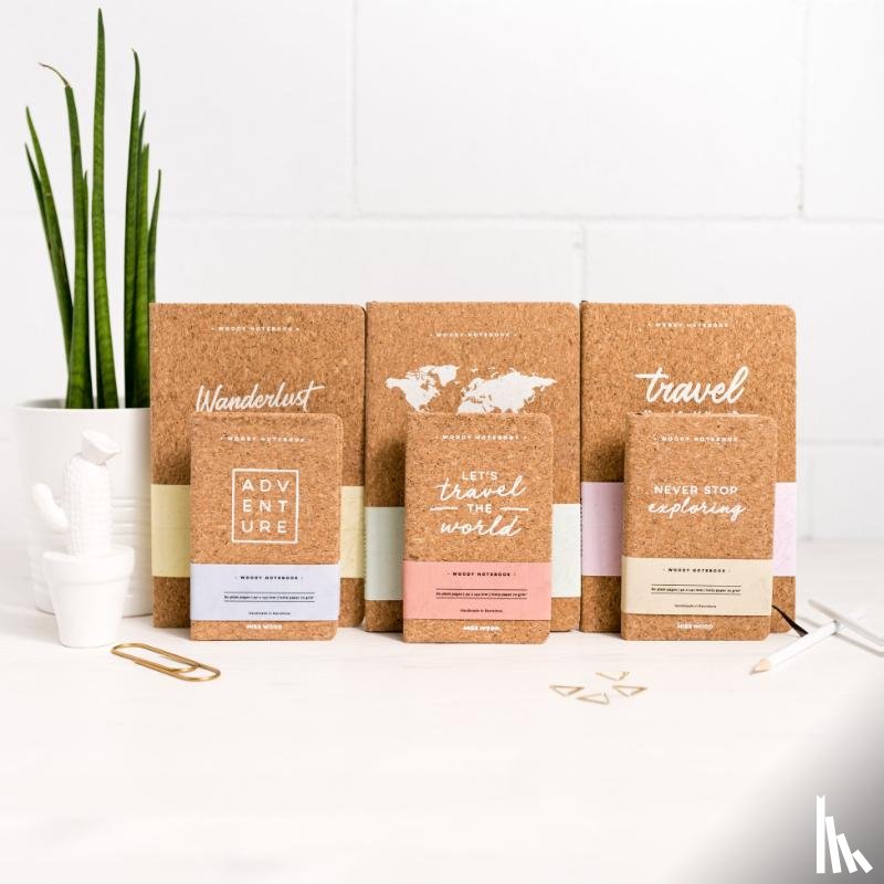  - Woody schriftje A5 kurk adventures