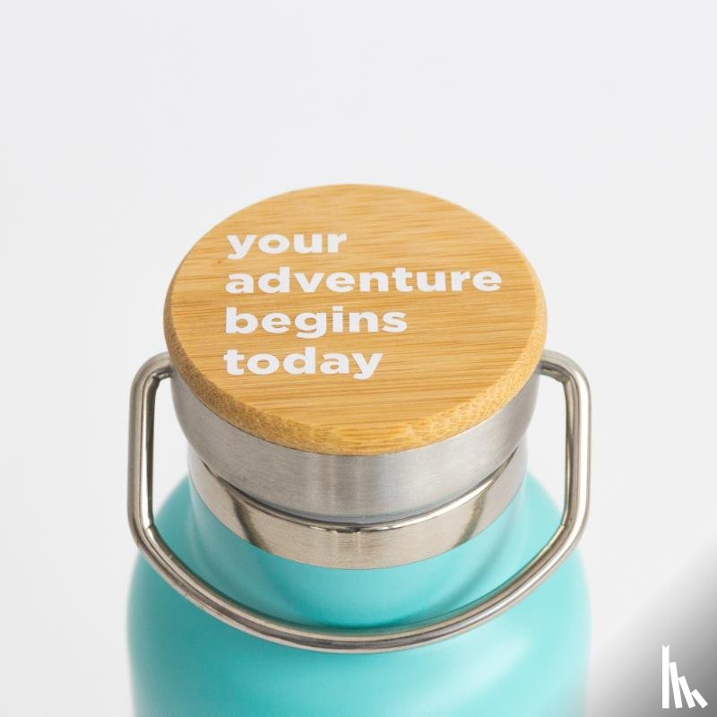  - Woody drinkbus Wereld Munt blauw - Wit