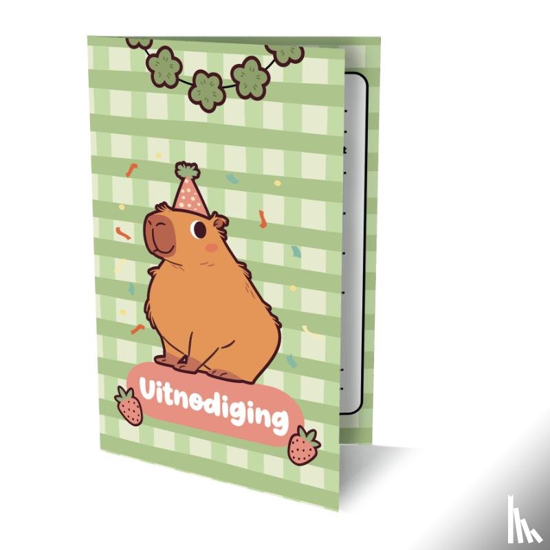  - Uitnodigingen Capybara PK 954 / set van 6