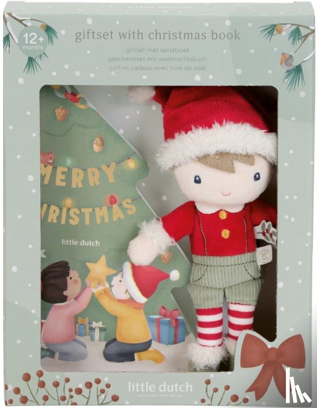  - Cadeauset  Bijna kerst  boek en knuffel