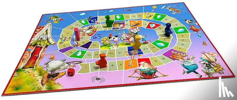  - Marius van Dokkum - Ganzenbordspel, opa Jan