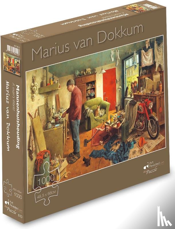  - Marius van Dokkum-Mannenhuishouding - Puzzel 1000 stukjes