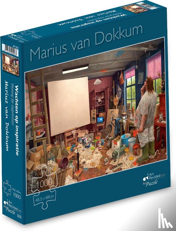  - Marius van Dokkum - Wachten op inspiratie -  Puzzel 1000 stukjes