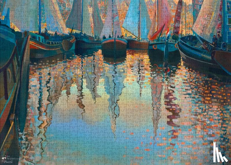  - Ton Dubbeldam - Floating Ratatouille - Puzzel 1000 stukjes