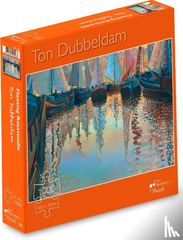  - Ton Dubbeldam - Floating Ratatouille - Puzzel 1000 stukjes
