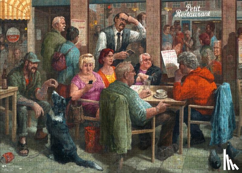  - Marius van Dokkum - Foodtruck-  Puzzel 1000 stukjes