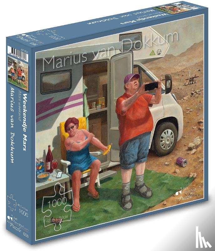  - Marius van Dokkum Weekendje Mars  Puzzel 1000 stukjes