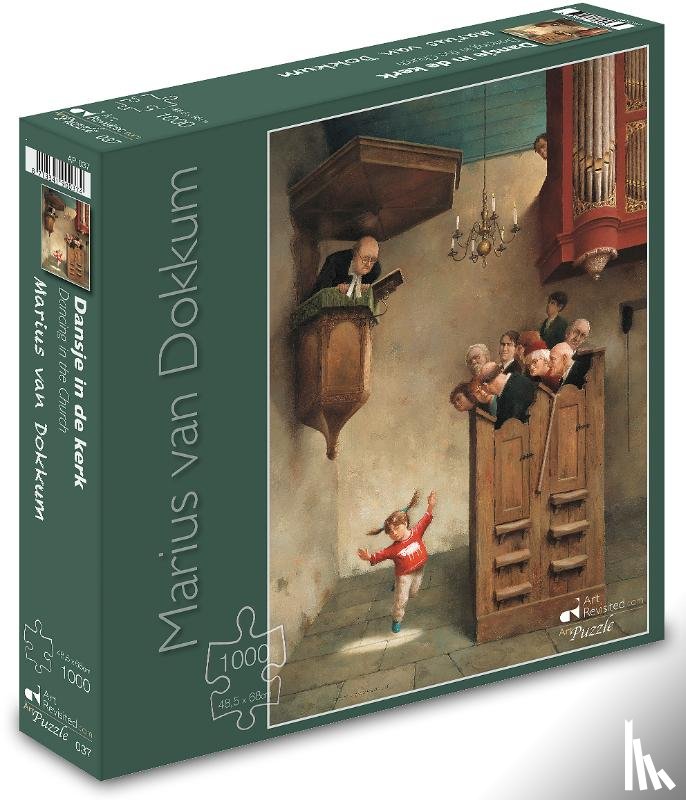  - Marius van Dokkum Dansje in de kerk Puzzel 1000 stukjes