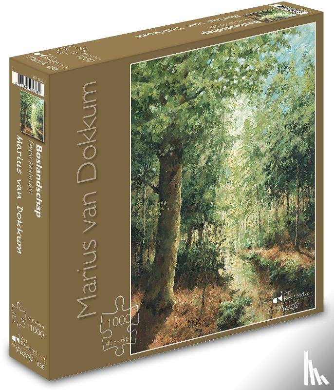  - Marius Van Dokkum Boslandschap Puzzel 1000 stukjes