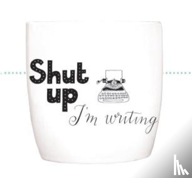  - Blossom Mugs 6 x Shut up, I¿m writing