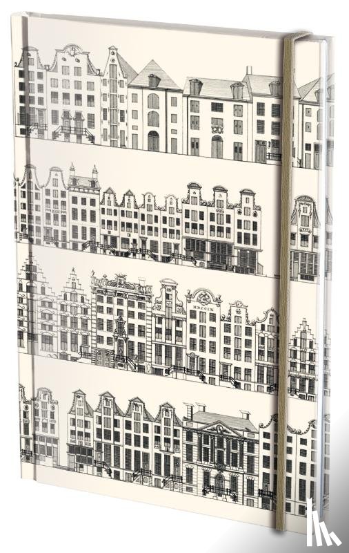  - Notitieboek A5, harde kaft: Canal Houses, Caspar Philips Jacobszoon