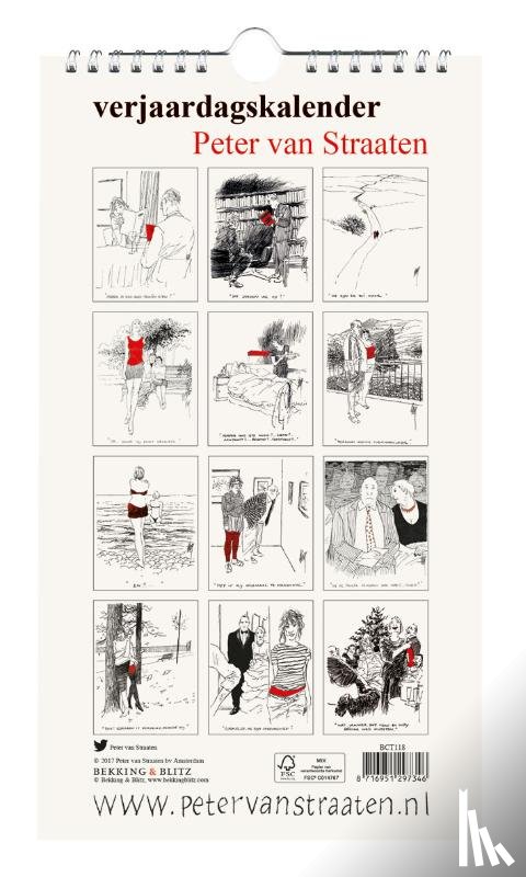  - Verjaardagskalender: Peter van Straaten