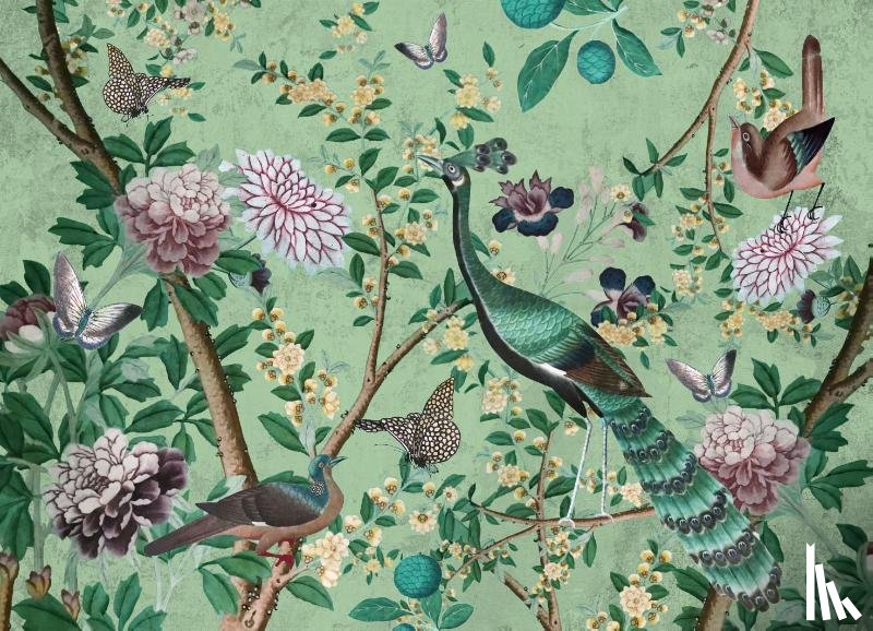  - Puzzel - 1000 stukjes - Chinees behang papier - Kasteel Heeswijk