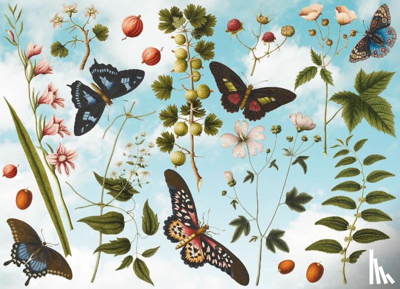  - Puzzel - 1.000 stukjes - Collage - Botanisch - J.J von Plenck - Fitzwilliam Museum