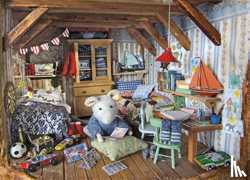  - Puzzel (200 stukjes): Het Muizenhuis, The Mouse Mansion, Schaap & Muis Beheer B.V.