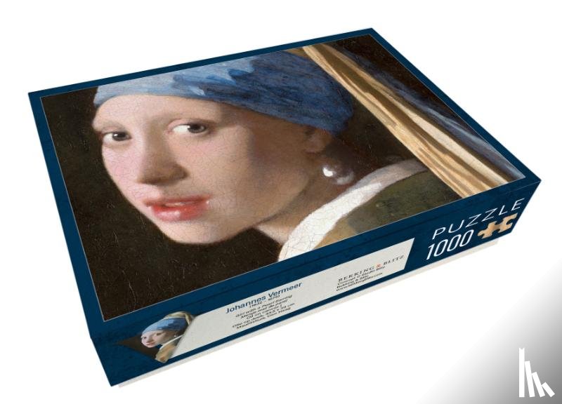  - Puzzel (1.000 stukjes): Meisje met de parel - Girl with the Pearl Earring, Vermeer, Mauritshuis
