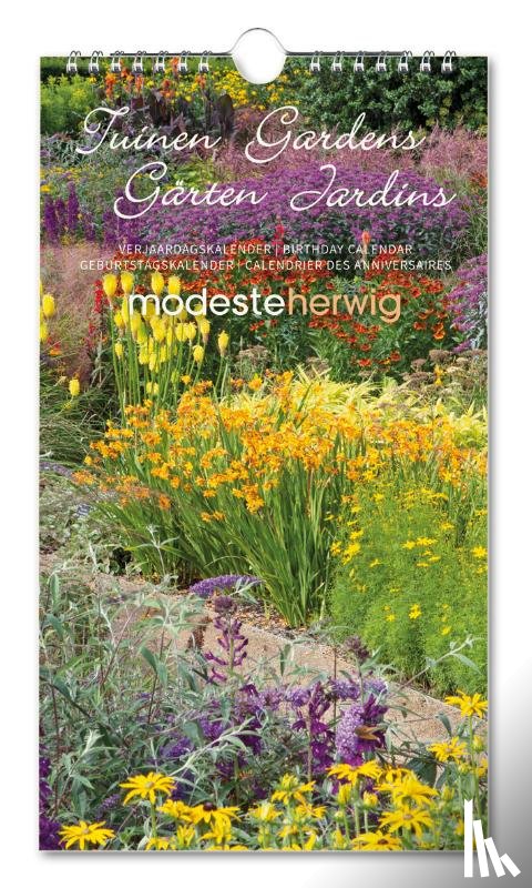  - Verjaardagskalender: Tuinen, Modeste Herwig
